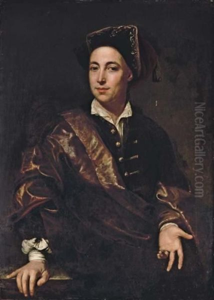 Portrait Of A Gentleman Oil Painting by Francesco Trevisani