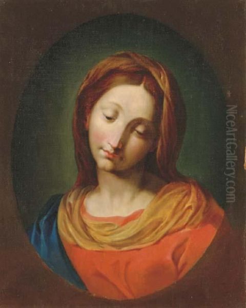 The Madonna Oil Painting by Francesco Trevisani