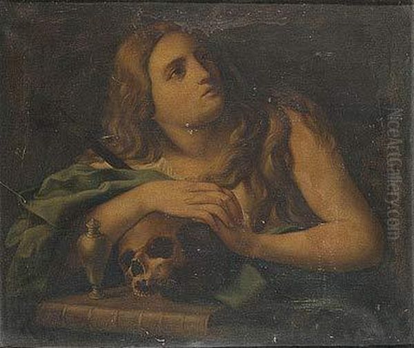 Magdalena Penitente Oil Painting by Francesco Trevisani