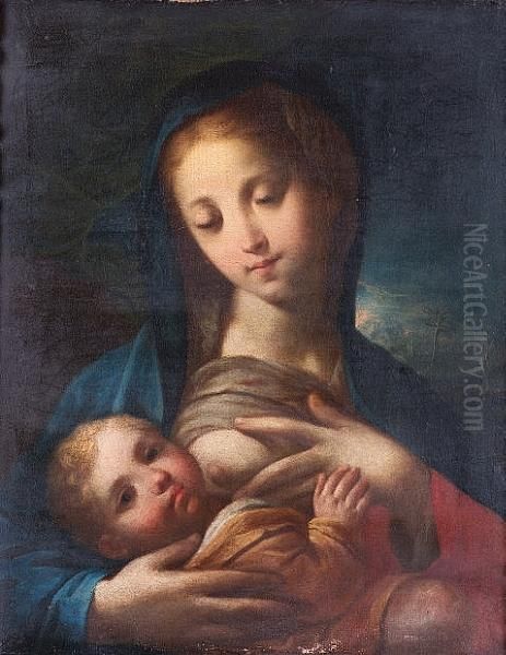 The Madonna And Child Oil Painting by Francesco Trevisani