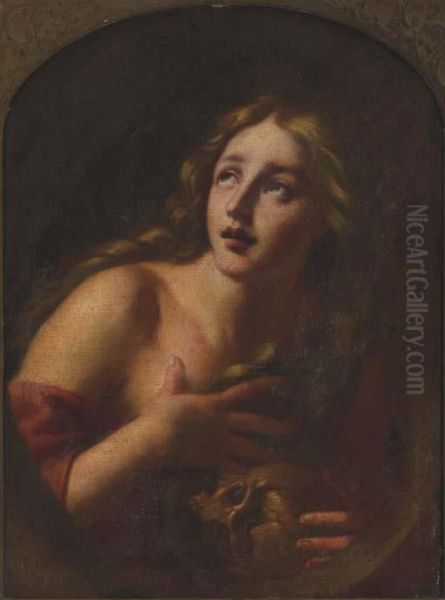 The Penitent Magdalene Oil Painting by Francesco Trevisani