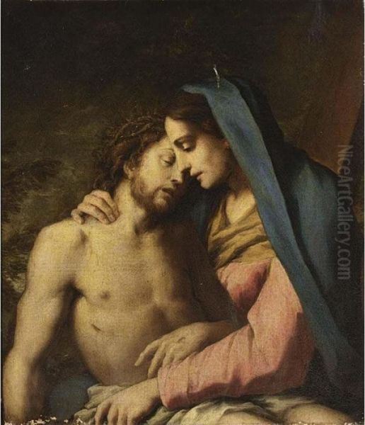 The Pieta Oil Painting by Francesco Trevisani