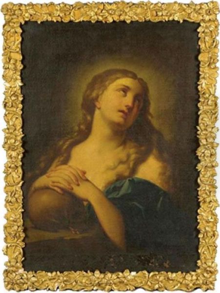 The Penitent Magdalene Oil Painting by Francesco Trevisani