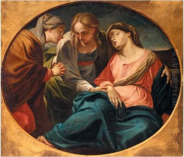 The Three Maries Oil Painting by Francesco Trevisani