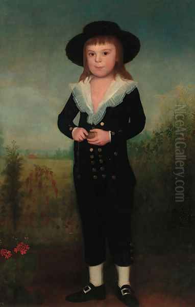 Portrait of a boy Oil Painting by Francisco Bayeu Y Subias