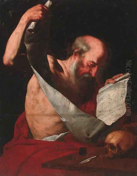 Saint Jerome Oil Painting by Gerard Seghers