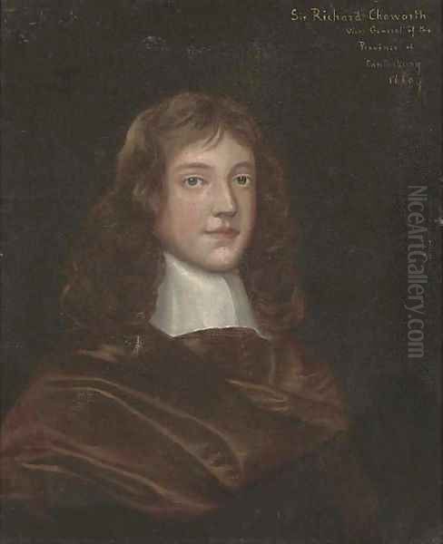 Portrait of Sir Richard Chaworth Oil Painting by Gerard Soest