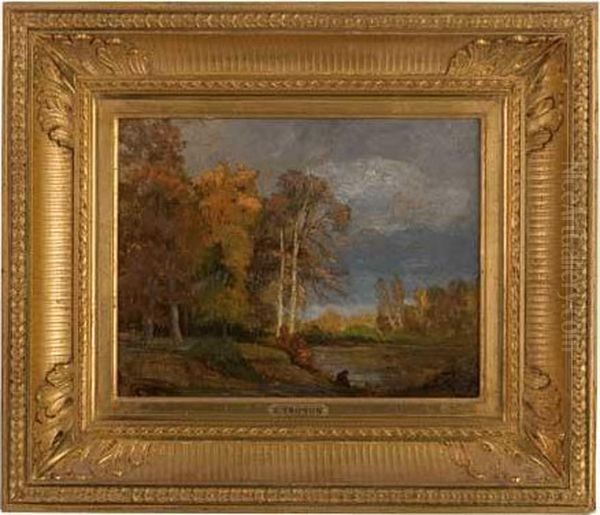 Paysage D'automne Oil Painting by Constant Troyon