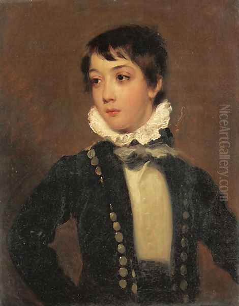 Portrait of George Sackville Casement (1805-1843) Oil Painting by Sir Martin Archer Shee