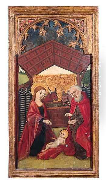 The Nativity Oil Painting by Castilian School