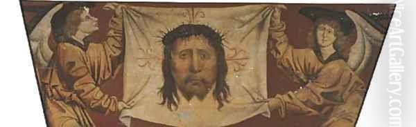 The Veil of Saint Veronica Oil Painting by Castilian School