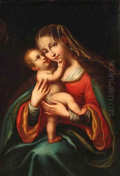 The Madonna and Child Oil Painting by Northern-Italian School