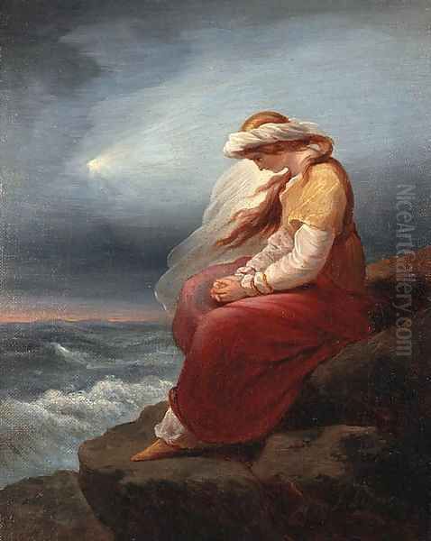 Medora Oil Painting by Ary Scheffer