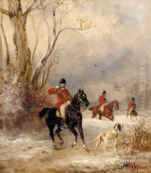 Tally ho Oil Painting by Rudolf Stone