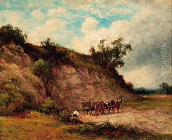 The Quarry Oil Painting by Thomas Spinks