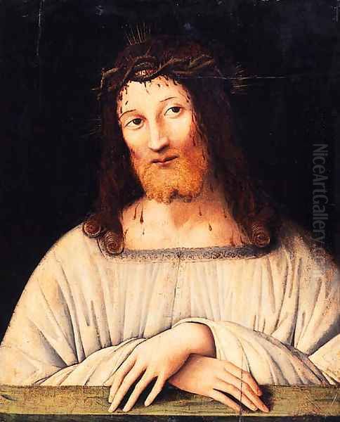 Ecce Homo Oil Painting by Giovanni Martino Spanzotti