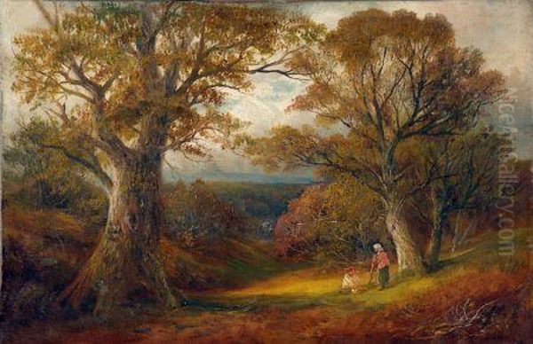 Idridgehay, Derby Oil Painting by George Turner