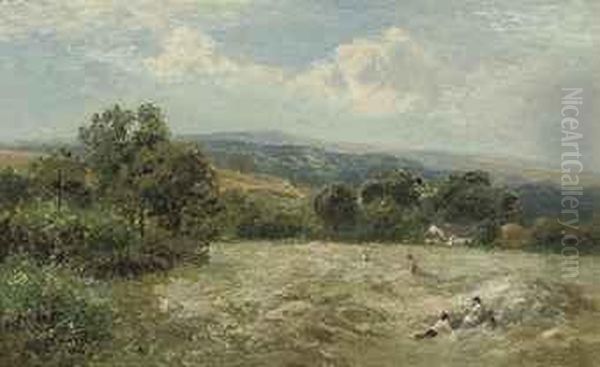 A Midday Rest, Ingleby Oil Painting by George Turner