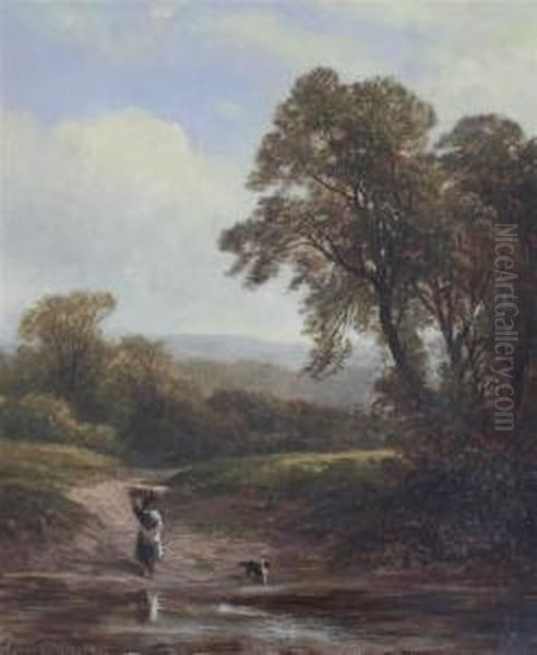 The Nearest Way Home Oil Painting by George Turner