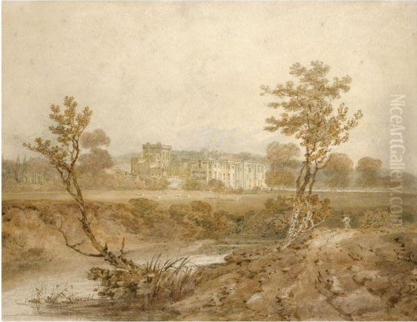 View Of Hampton Court, Herefordshire Oil Painting by Joseph Mallord William Turner