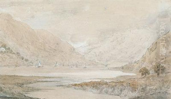 Lake In Der Grafschaft Cumbria Oil Painting by Joseph Mallord William Turner