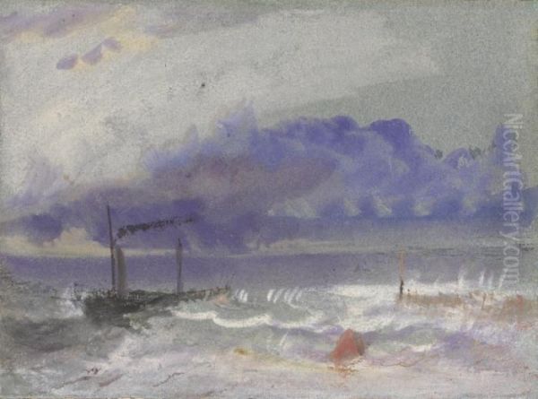 Off Yarmouth Oil Painting by Joseph Mallord William Turner