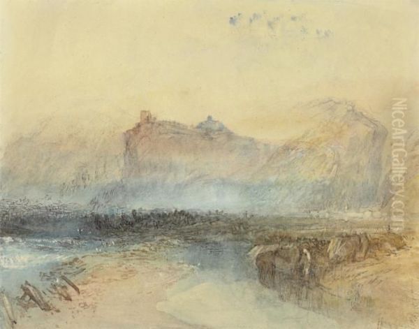 A View In The Domleschg Valley, Switzerland Oil Painting by Joseph Mallord William Turner