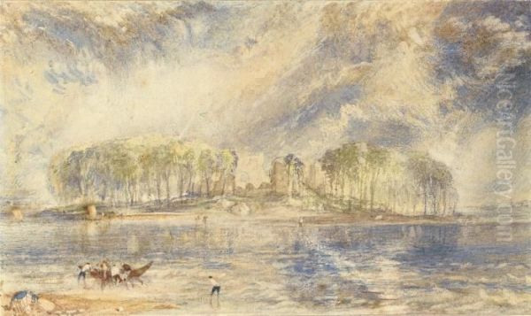 Lochmaben Castle, Dumfriesshire, Scotland Oil Painting by Joseph Mallord William Turner