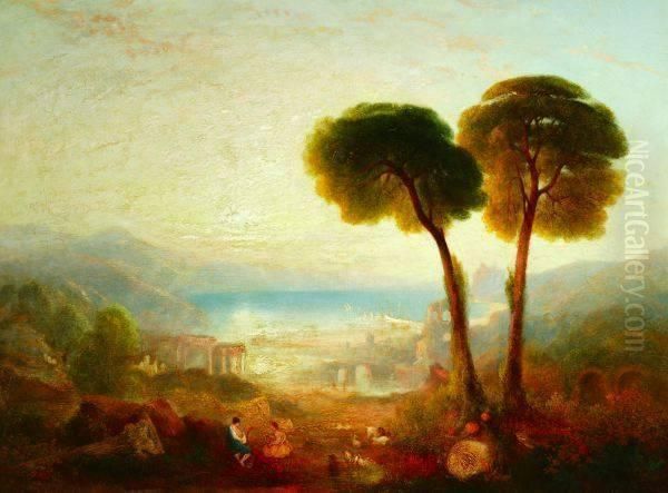 Bay Of Baiae With Apollo And The Sibyl Oil Painting by Joseph Mallord William Turner