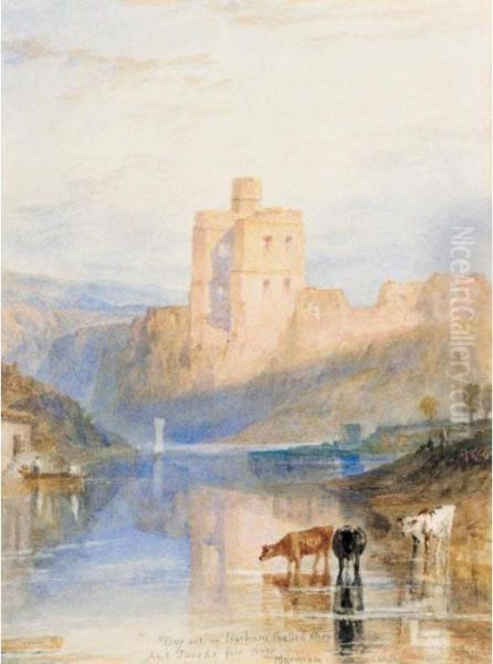 Norham Castle On The Tweed Oil Painting by Joseph Mallord William Turner