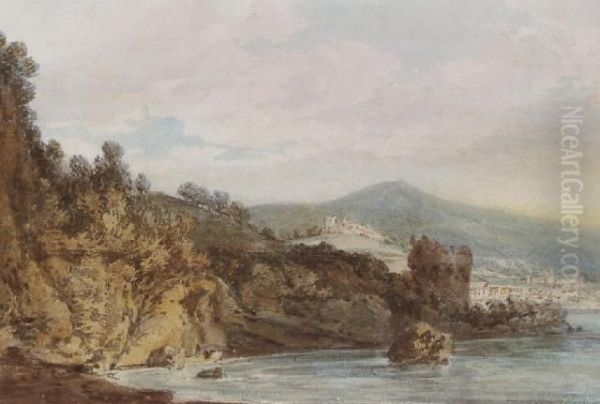 Coast Under Vietri Oil Painting by Joseph Mallord William Turner