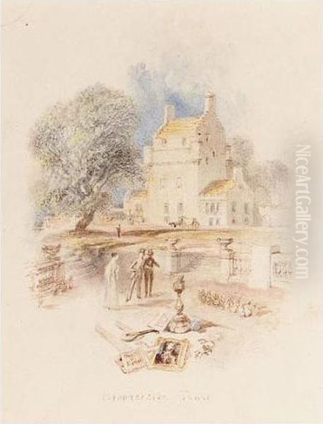 Bemerside Tower Oil Painting by Joseph Mallord William Turner