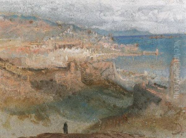 View Of Genoa, Italy Oil Painting by Joseph Mallord William Turner