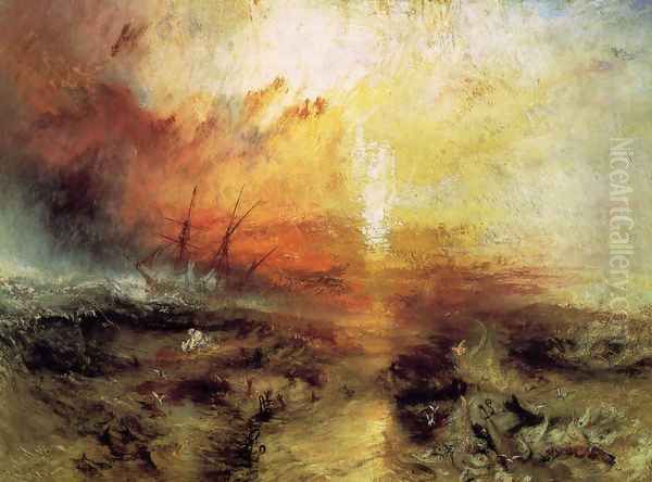 The Slave Ship 1840 Oil Painting by Joseph Mallord William Turner