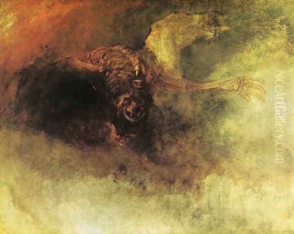 Death on a Pale Horse Oil Painting by Joseph Mallord William Turner