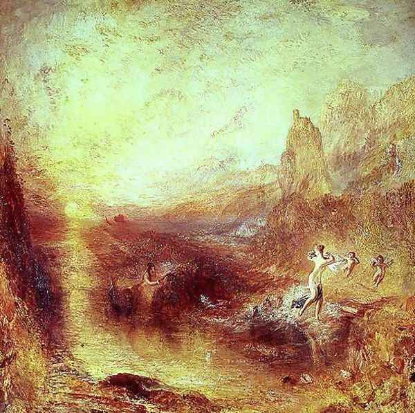 Glaucus and Scylla from Ovids Metamorphoses, 1841 Oil Painting by Joseph Mallord William Turner