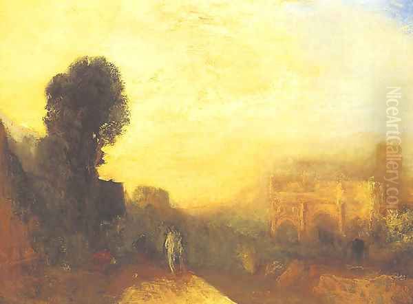 Arch of Constantine, Rome Oil Painting by Joseph Mallord William Turner