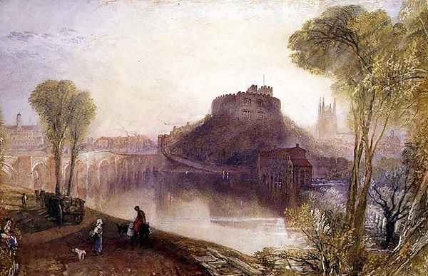 Tamworth Castle, Staffordshire Oil Painting by Joseph Mallord William Turner