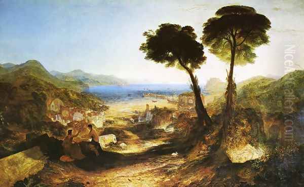 The Bay of Baiae with Apollo and the Sibyl 1823 Oil Painting by Joseph Mallord William Turner