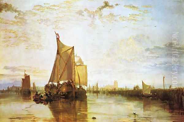 Dort The Dort Packet Boat From Rotterdam Bacalmed Oil Painting by Joseph Mallord William Turner