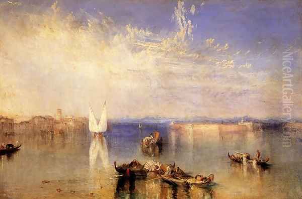 Campo Santo Venice Oil Painting by Joseph Mallord William Turner