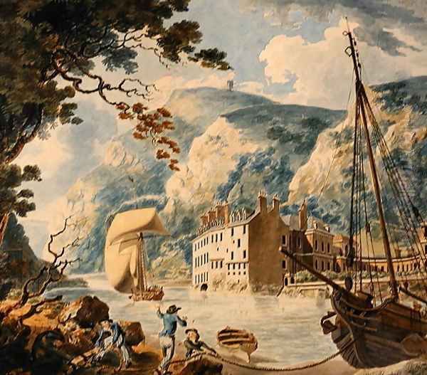 Avon Gorge and Bristol Hotwell Oil Painting by Joseph Mallord William Turner