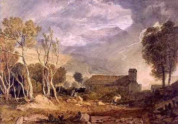 Patterdale Old Church, c.1810-15 Oil Painting by Joseph Mallord William Turner