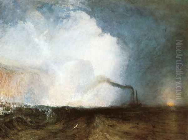 Staffa, Fingal's Cave Oil Painting by Joseph Mallord William Turner