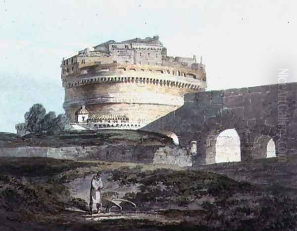 Castle of San Angelo, Rome Oil Painting by Joseph Mallord William Turner