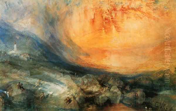 Goldau Oil Painting by Joseph Mallord William Turner