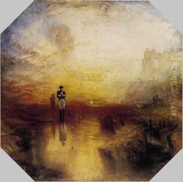 War, the Exile and the Rock Limpet 1842 Oil Painting by Joseph Mallord William Turner