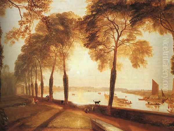 Mortlake Terrace 1826 Oil Painting by Joseph Mallord William Turner