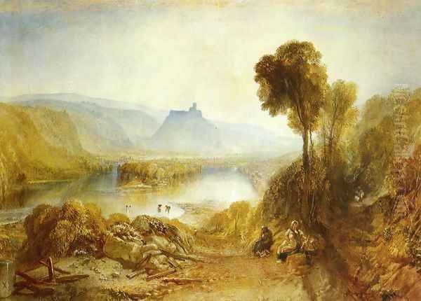 Prudhoe Castle Northumberland Oil Painting by Joseph Mallord William Turner