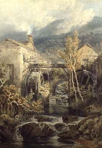 The Old Mill, Ambleside Oil Painting by Joseph Mallord William Turner